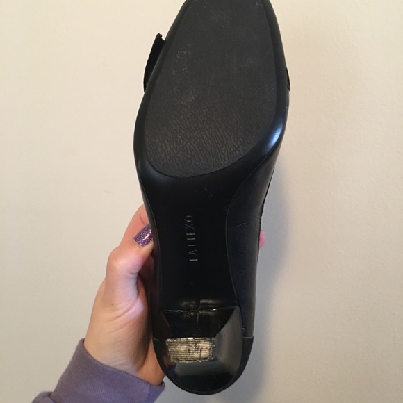 Black “Enzo Angiolini” Bow Toed Heels - Picture 4 of 7